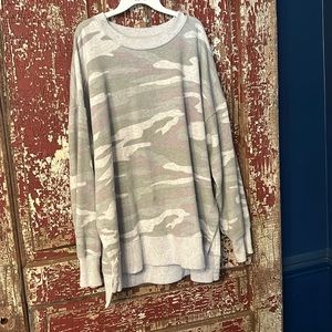 Aerie camo sweatshirt